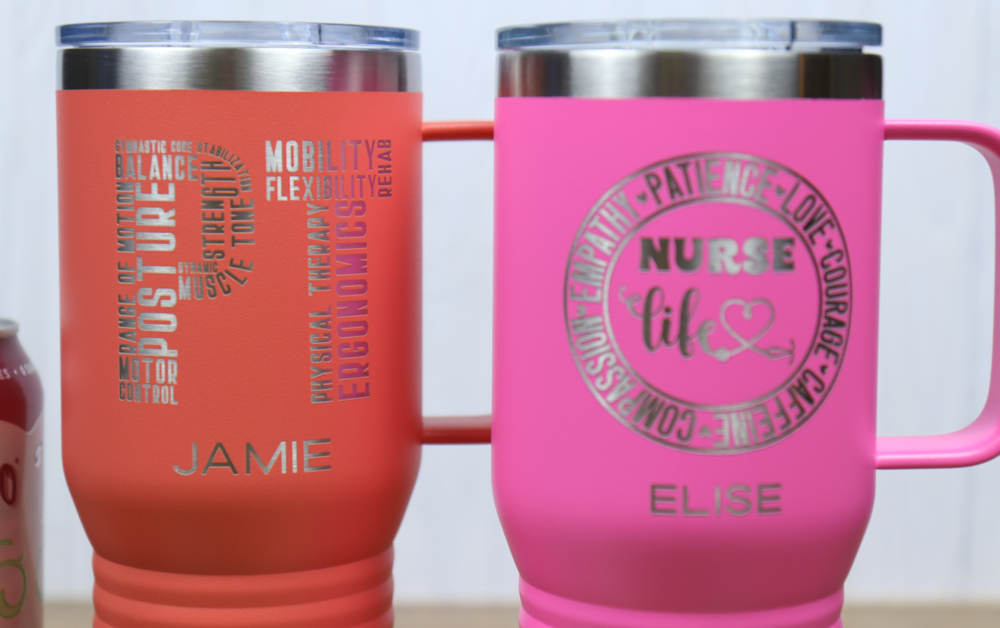 Travel Mug 20 oz. Vacuum Insulated Tumbler with Slider Lid - Occupation