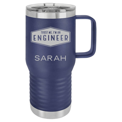 Travel Mug 20 oz. Vacuum Insulated Tumbler with Slider Lid - Occupation