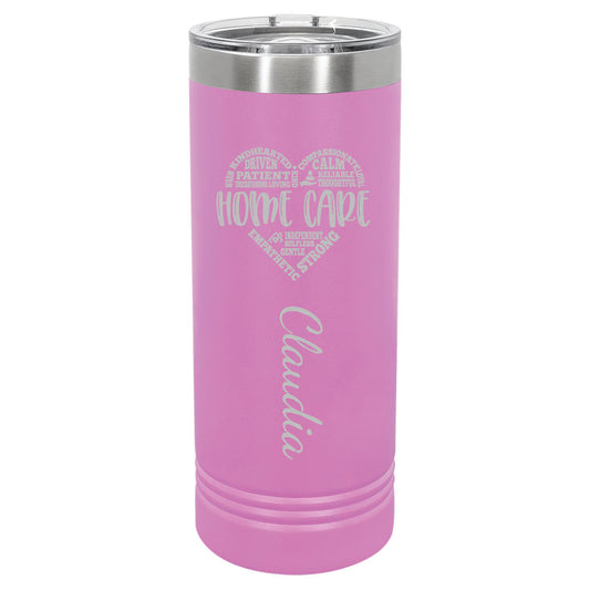 Skinny 22 oz. Vacuum Insulated Tumbler with Slider Lid - Occupation