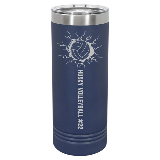 Skinny 22 oz. Vacuum Insulated Tumbler with Slider Lid - Sports